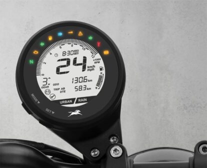 TVS Ronin launched - instrument cluster
