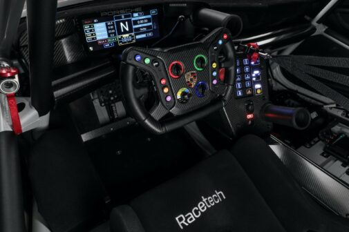 Porsche 911 GT3 R interior