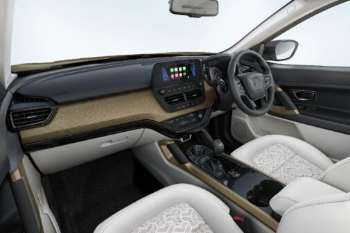 tata safari Jet edition interior2