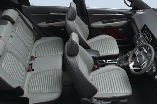 Kia sonet X-line interior