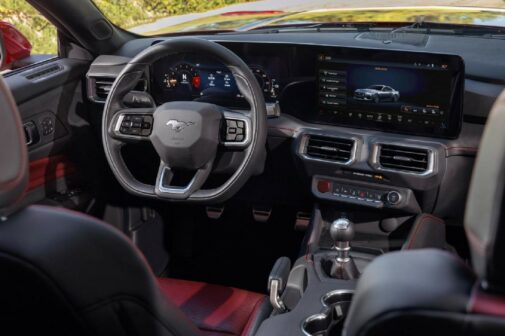 ford mustang 7th gen interior