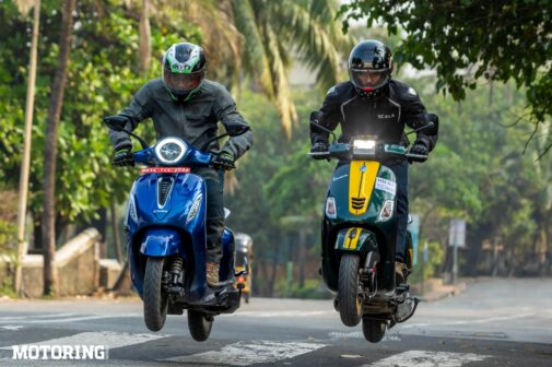 Bajaj Chetak EV VS Vespa Racing Sixties CBS web4