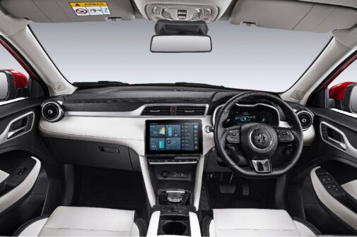 MG ZS EV Excite interior