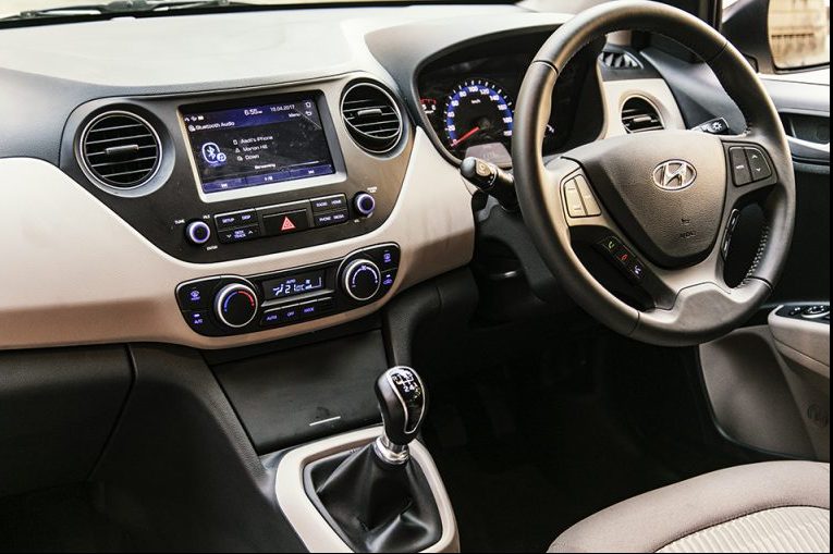 Hyundai Xcent facelift Interior