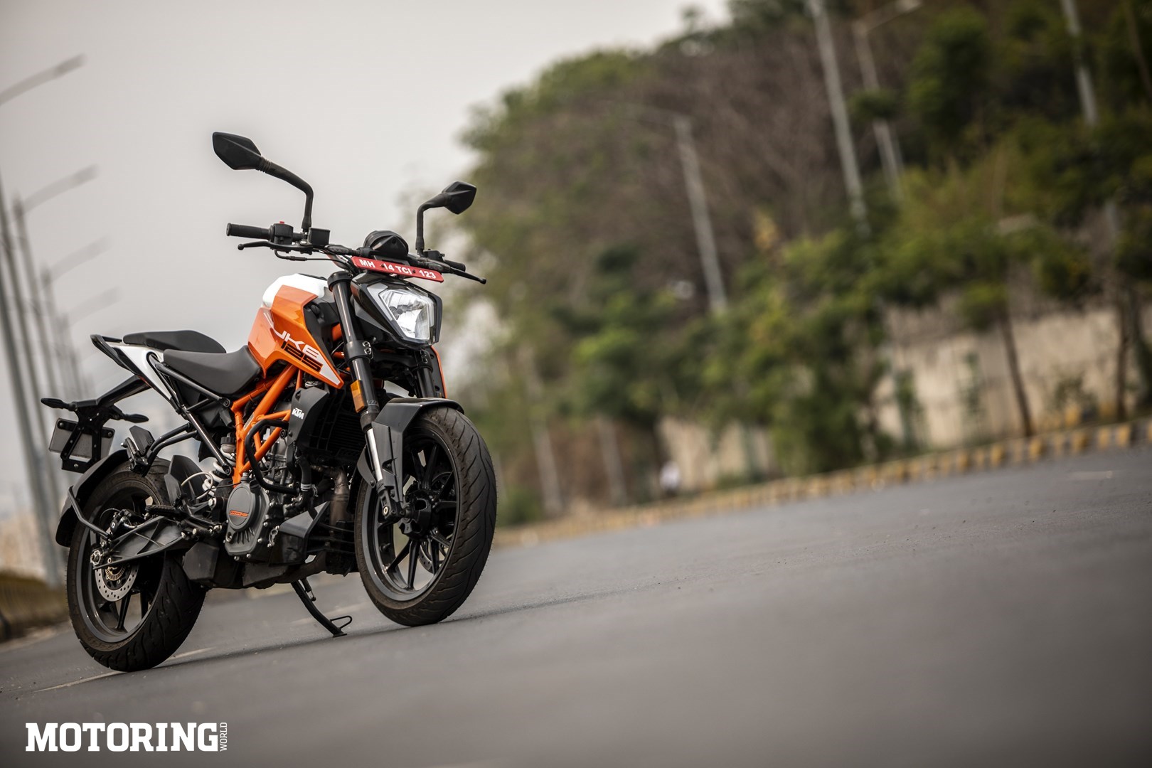 ktm duke 125 orange wheels