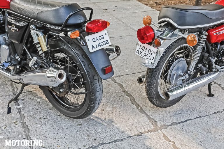 Yamaha RD 350 VS Royal Enfield Interceptor 650 Parallel Universe