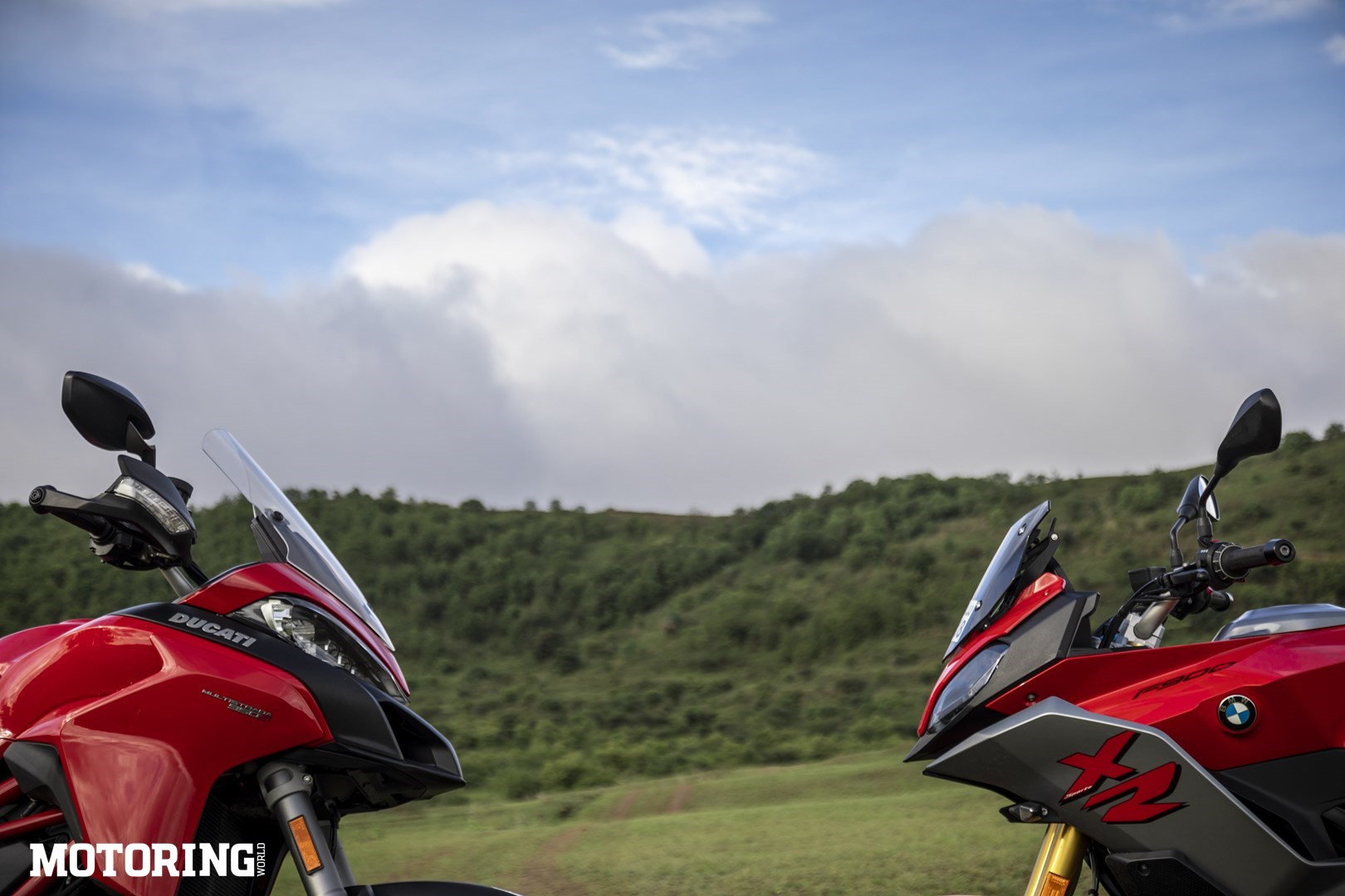 bmw f 850 gs vs ducati multistrada 950