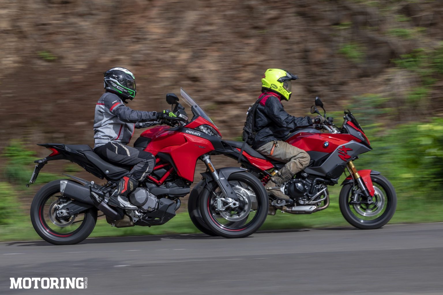 bmw f 850 gs vs ducati multistrada 950