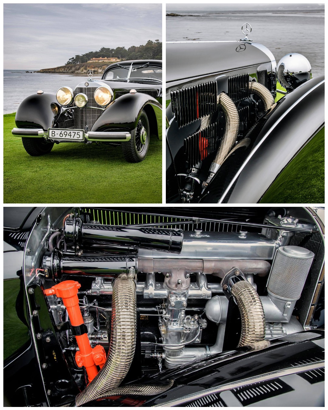 1938 Mercedes-Benz 540K Autobahn Kurier Wins At Pebble Beach Concourse ...