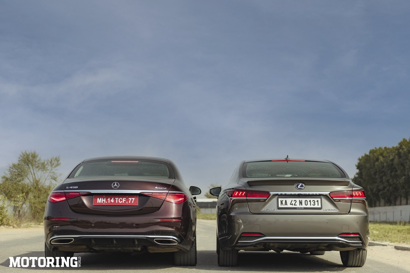 MercedesBenz SClass VS Lexus LS 500h Six Appeal Motoring World