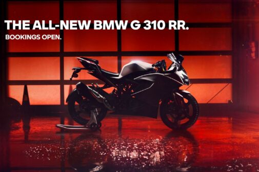 BMW G 310RR bookings side