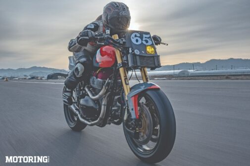 Crazy Garage GT 650RS - Royal Enfield Continental GT 650 modified - tracking - front