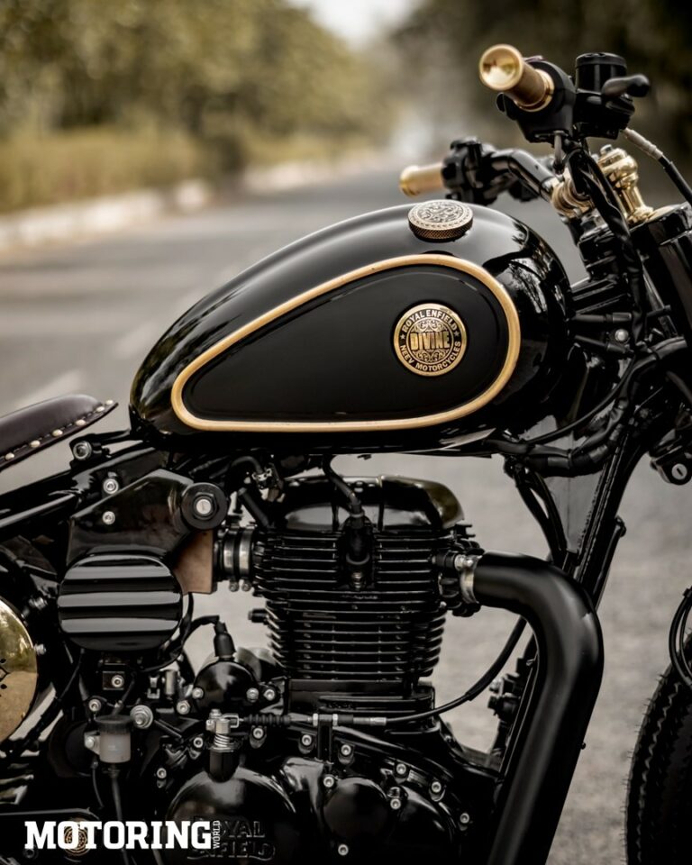 Royal Enfield Classic 350 modified by Rajputana Customs and Neev ...