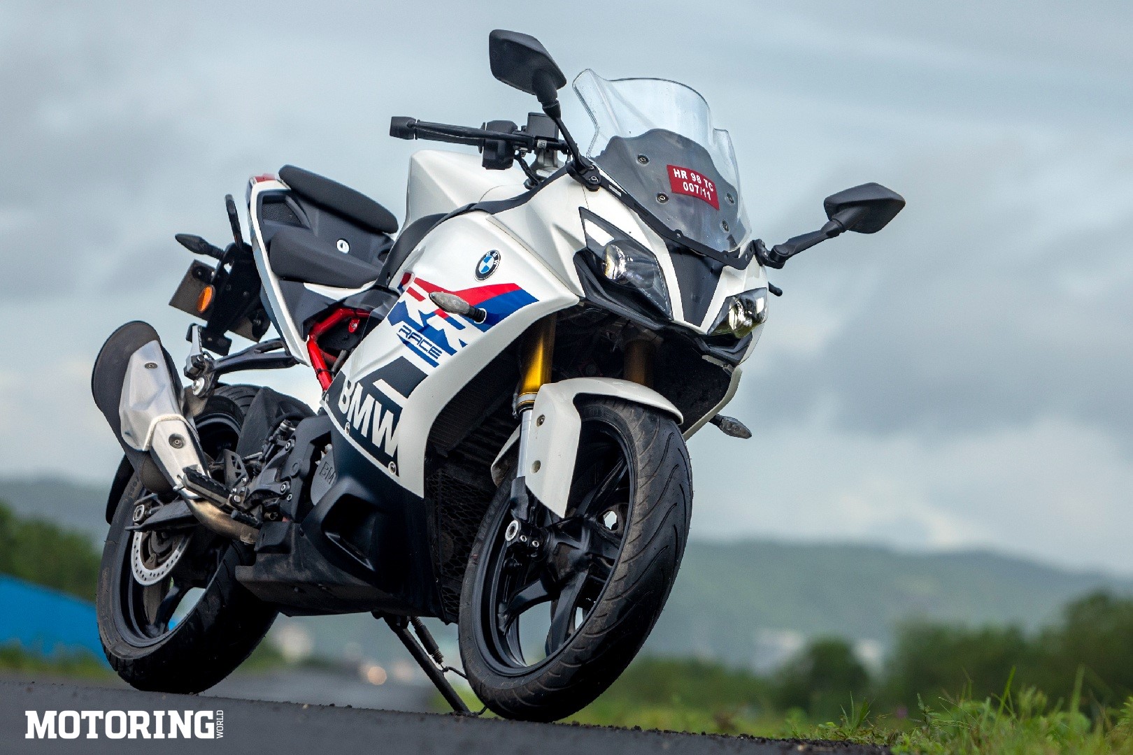 BMW G 310 RR Review: Badge Holder - Motoring World