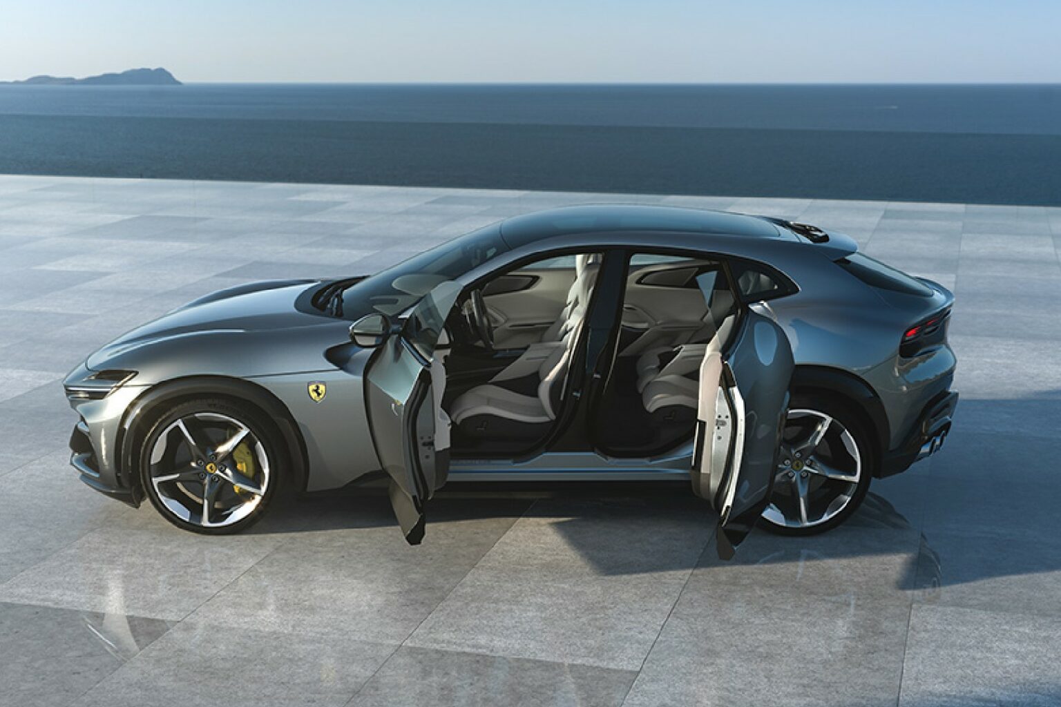 Ferrari's new fourdoor, fourseater Purosangue unveiled Motoring World