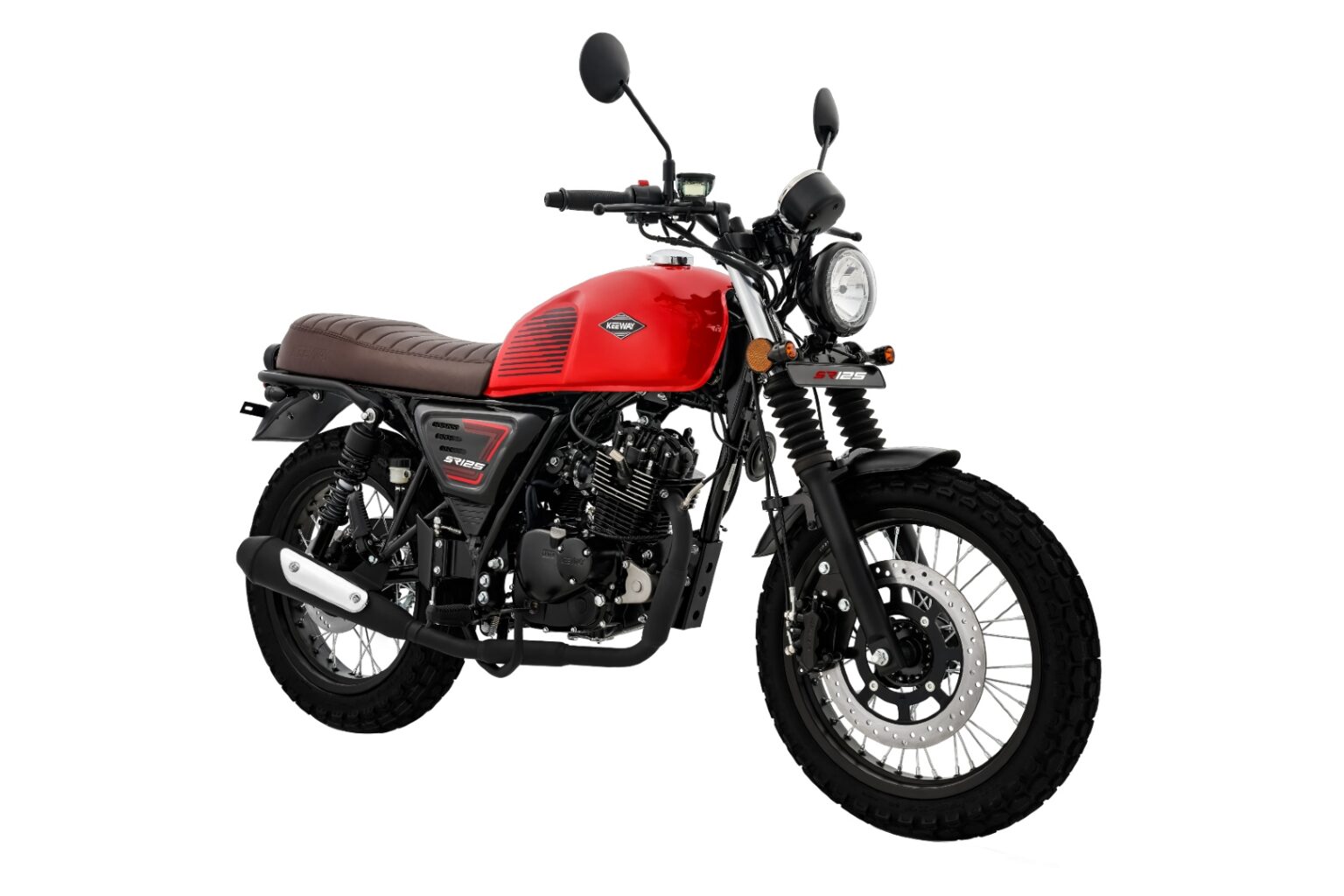 Keeway SR125 retro scrambler launched in India - Motoring World