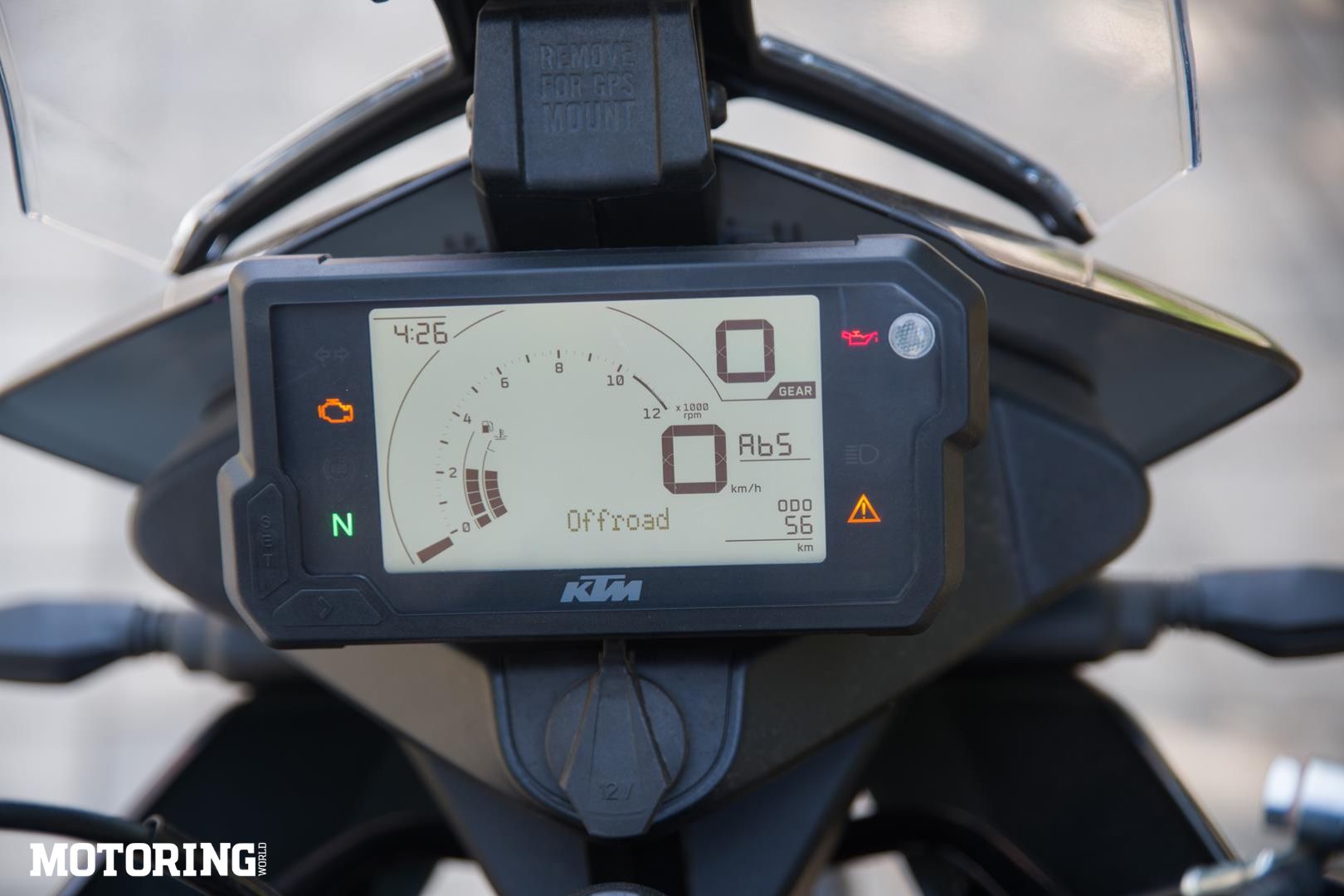 ktm 390 adventure display