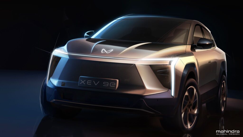 Mahindra Teases Designs of BE.09 and BE.06 Electric SUVs by Pratap Bose ...