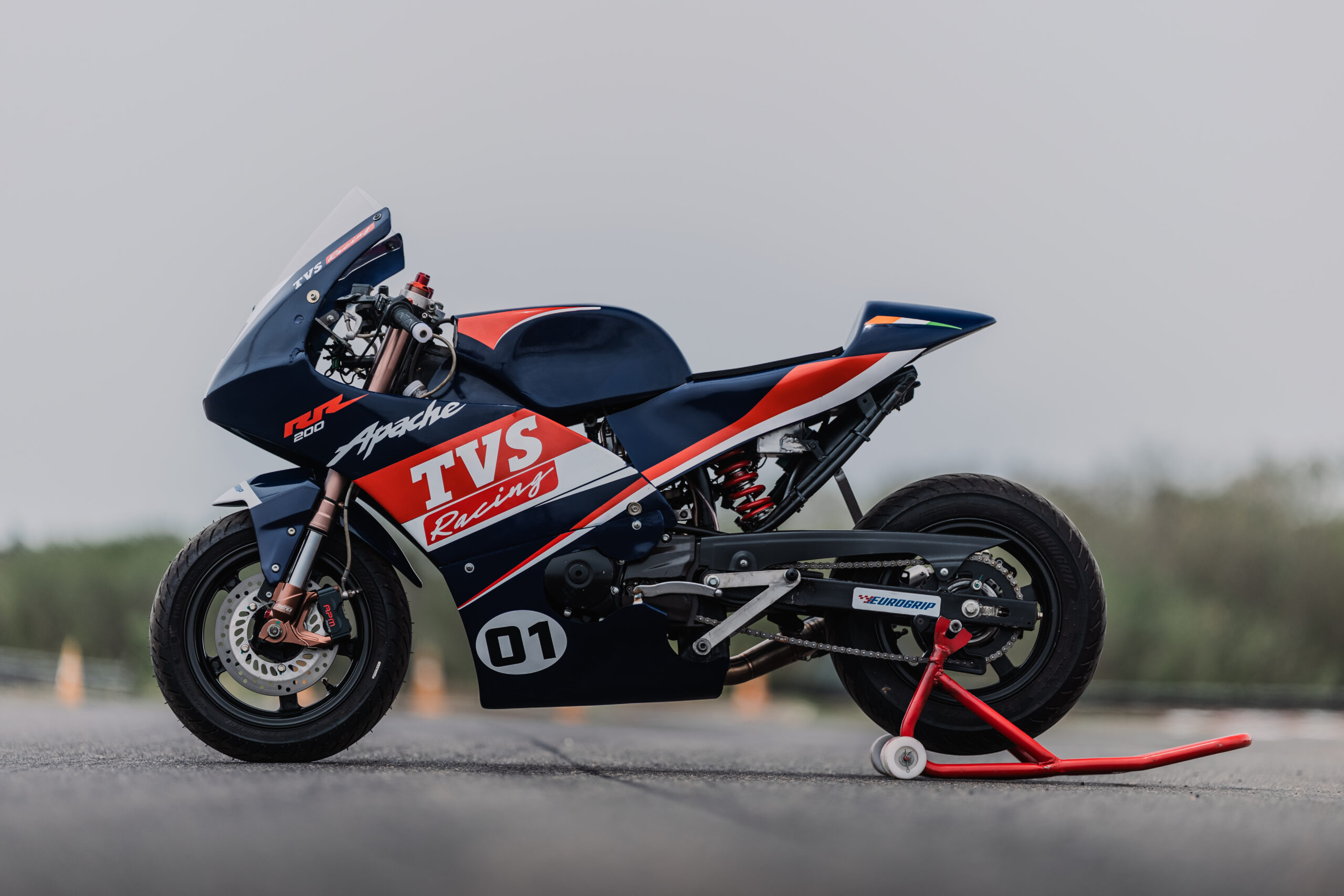 TVS Apache RR 200 Mini To Train Young Racers In India