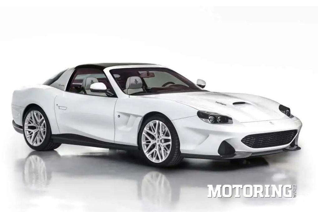Touring Superleggera Veloce12 Aperta: a resto-modded Ferrari 550 with the roof off