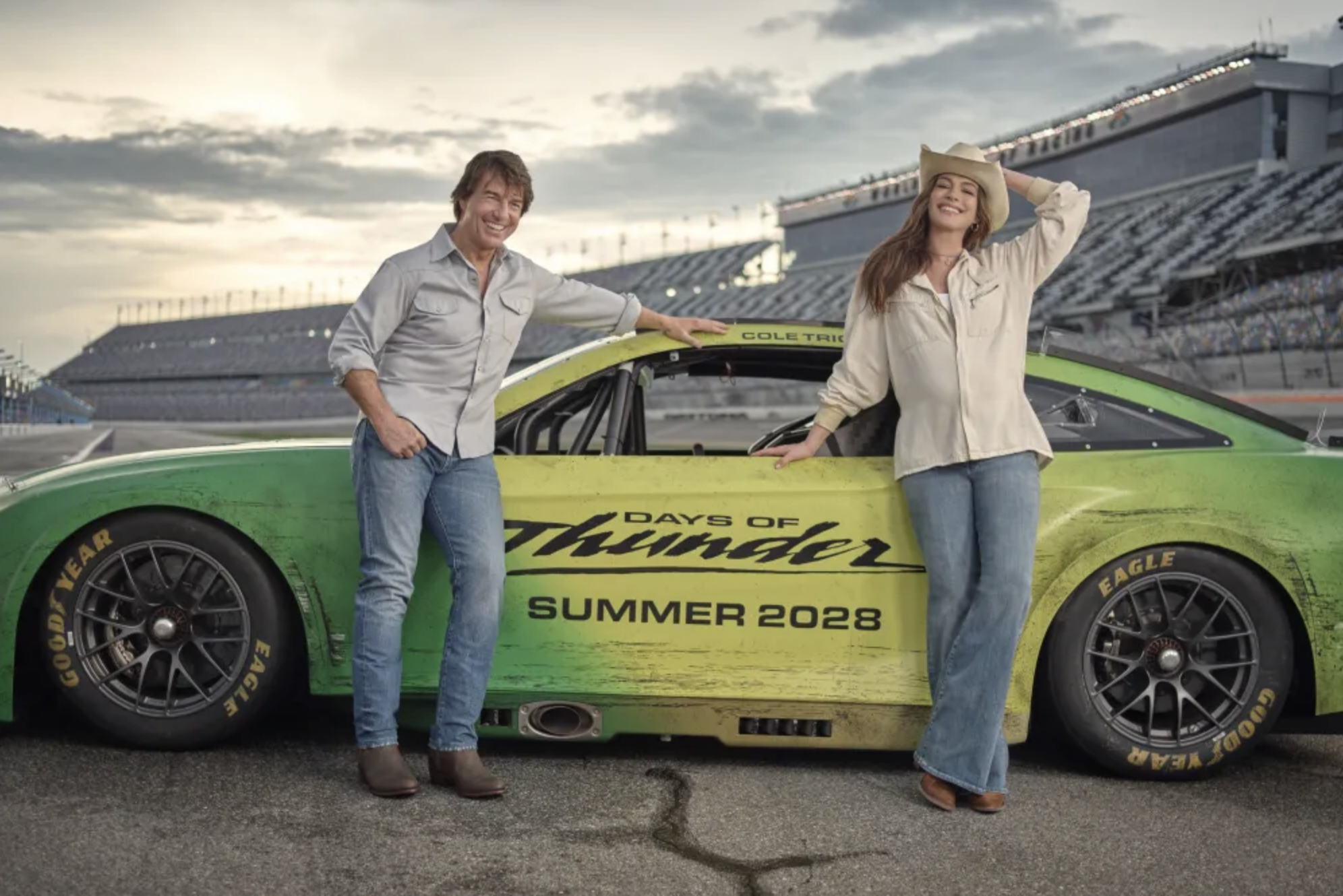Tom Cruise and Anne Hathaway to Star in Days of Thunder Sequel