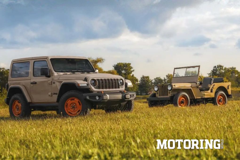 Jeep Wrangler JL-2A brings back the look of the original civilian Jeep