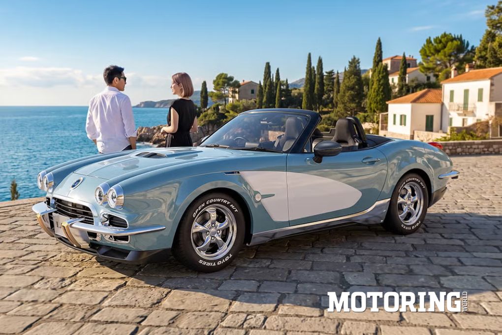 The Mitsuoka LA1 is a Mazda Miata that looks like a mini Corvette