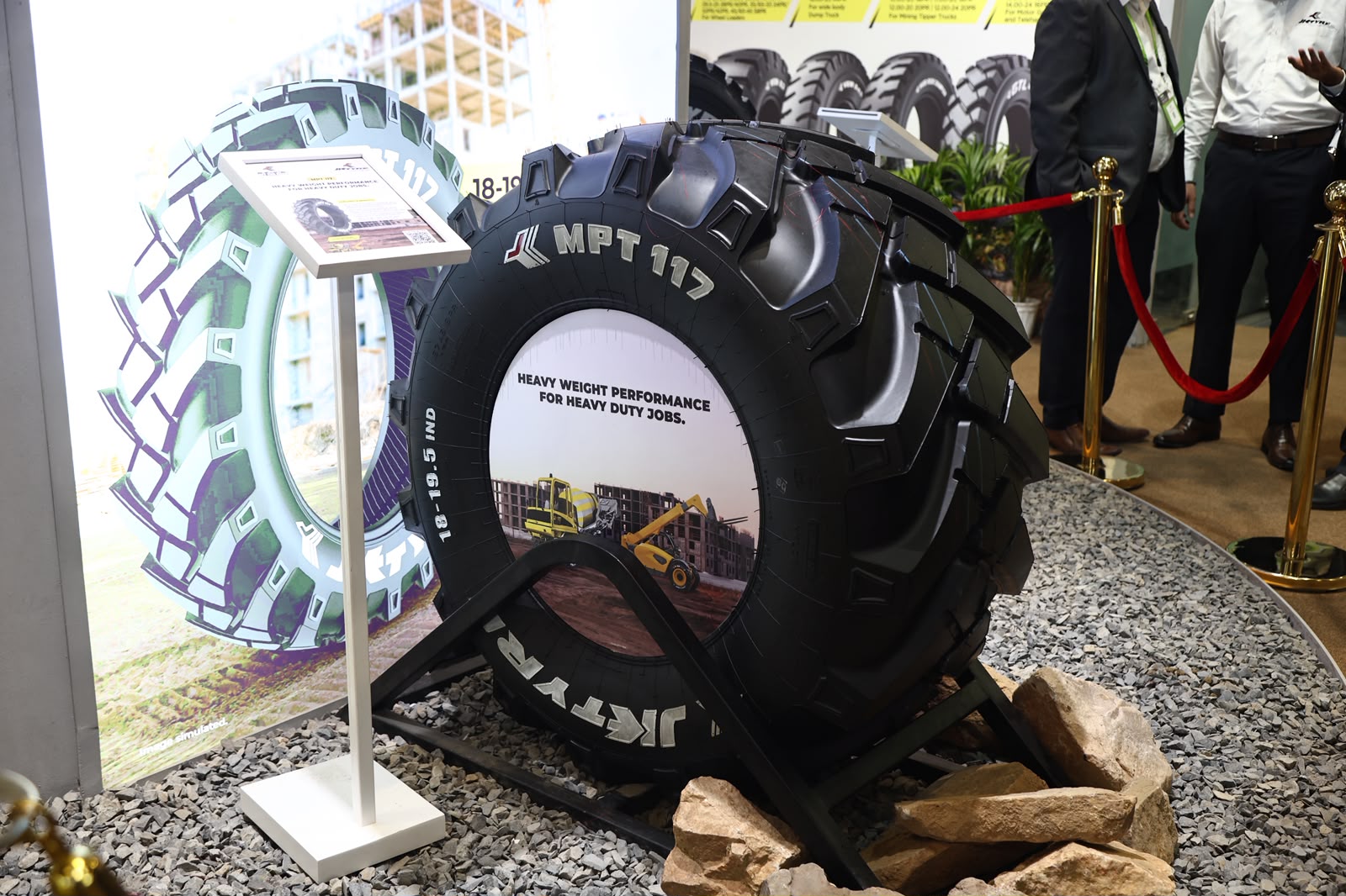 JK Tyre Launches Four New OTR Tyres for Construction