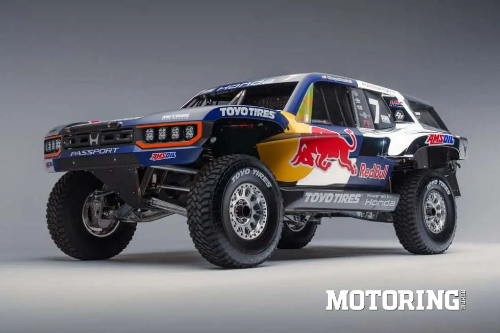 1300 bhp Honda Passport Trophy Truck unveiled. Built to conquer the Baja rallies